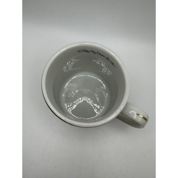 Precious Moments Mug I'll play my drum for you 1980 Japan Drummer Boy Nativity - Picture 2 of 8